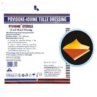 Автоматическая упаковочная машина для повидон-йодной марли